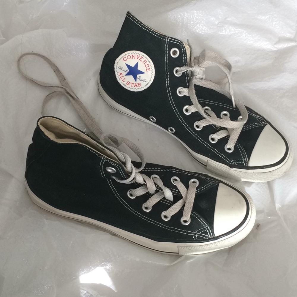 Black Hightop Converse
